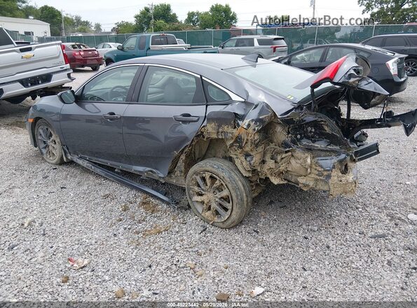 19XFC1F3XME013036 2021 HONDA CIVIC Серый Задняя левая четверть
