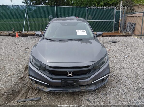 19XFC1F3XME013036 2021 HONDA CIVIC Серый Вид щитка приборов