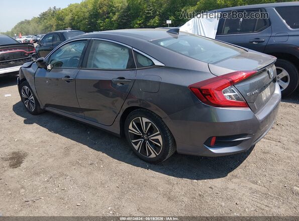 19XFC1F71GE201600 2016 HONDA CIVIC Gray Rear left