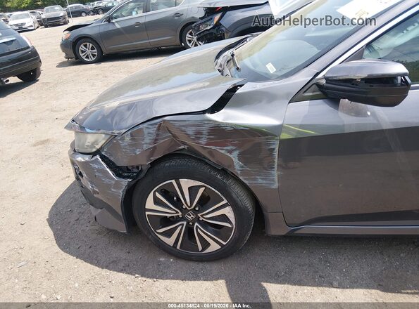19XFC1F71GE201600 2016 HONDA CIVIC Gray Front view