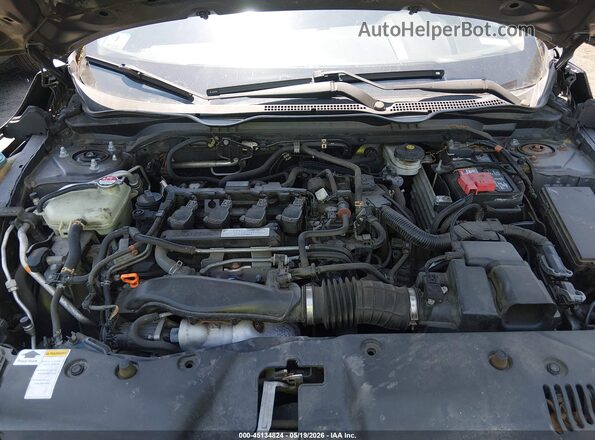 19XFC1F71GE201600 2016 HONDA CIVIC Gray Rear view