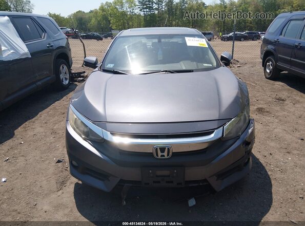 19XFC1F71GE201600 2016 HONDA CIVIC Gray Instrument cluster view
