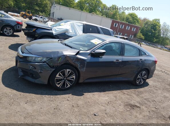 19XFC1F71GE201600 2016 HONDA CIVIC Gray 360 interior view