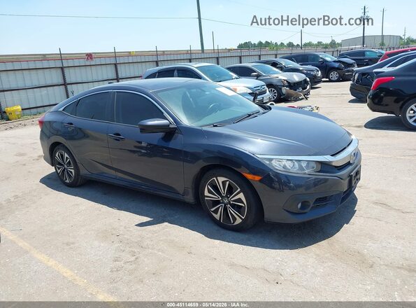 19XFC1F71HE021664 2017 HONDA CIVIC Blue Widok wnętrza z tyłu