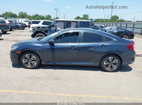 19XFC1F71HE021664 2017 HONDA CIVIC Blue Widok wnętrza 360 stopni