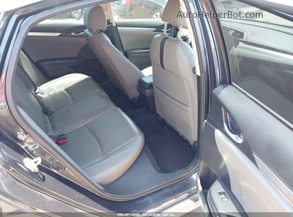 19XFC1F71HE021664 2017 HONDA CIVIC Blue Widok naklejki z numerem VIN