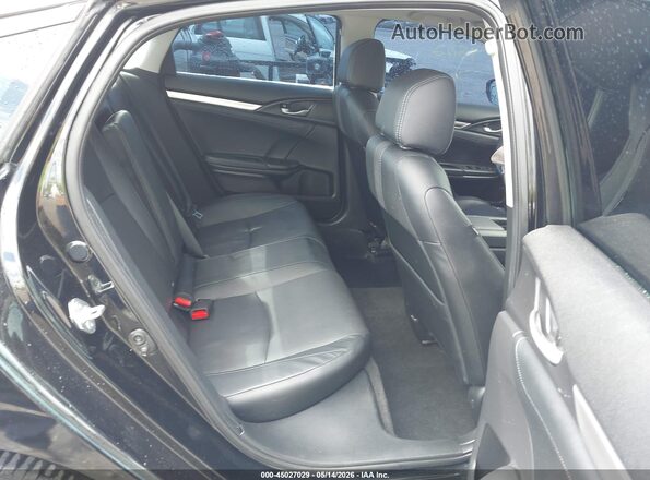 19XFC1F73ME206258 2021 HONDA CIVIC Black Vista de la etiqueta del VIN