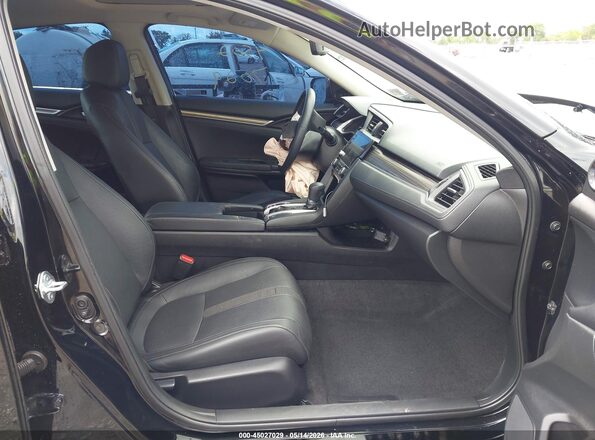 19XFC1F73ME206258 2021 HONDA CIVIC Black Vista interior delantera