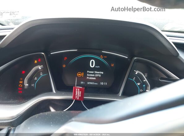 19XFC1F73ME206258 2021 HONDA CIVIC Black Vista de los asientos traseros