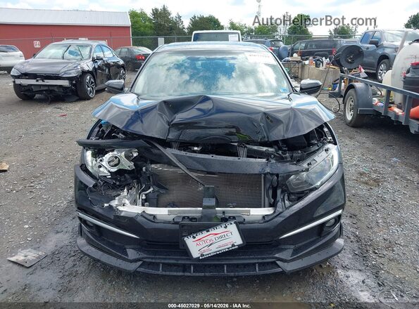 19XFC1F73ME206258 2021 HONDA CIVIC Black Vista interior trasera