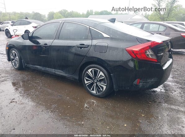 19XFC1F74GE007403 2016 HONDA CIVIC Black Հետևի ձախ