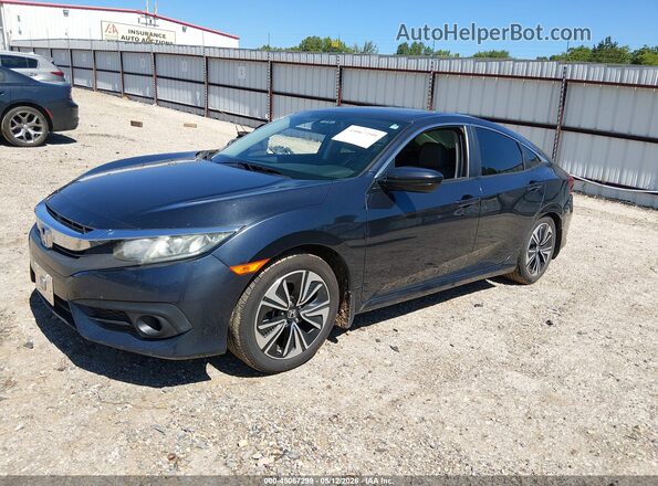 19XFC1F74GE017283 2016 HONDA CIVIC Blue Przód lewy