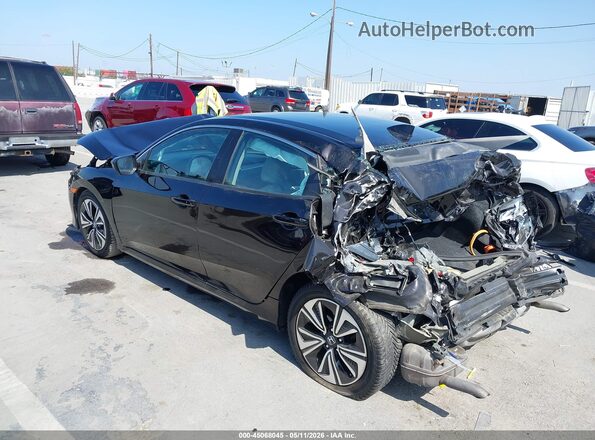 19XFC1F74GE216317 2016 HONDA CIVIC Black Հետևի ձախ