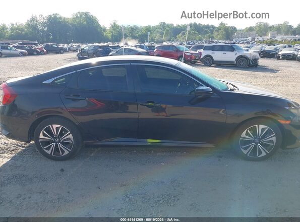 19XFC1F75GE006499 2016 HONDA CIVIC Black Вид задньої частини салону
