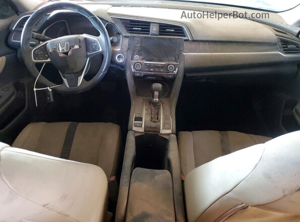 19XFC1F75KE011663 2019 HONDA CIVIC White წინა პანელის ხედი