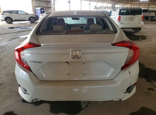 19XFC1F75KE011663 2019 HONDA CIVIC White უკანა ხედი