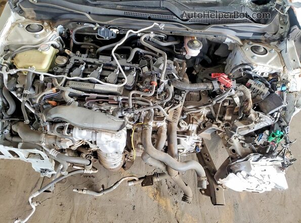 19XFC1F75KE011663 2019 HONDA CIVIC White უკანა სალონის ხედი