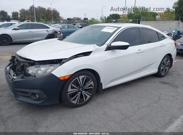 19XFC1F76GE200653 2016 HONDA CIVIC White Vista tres cuartos delantera izquierda