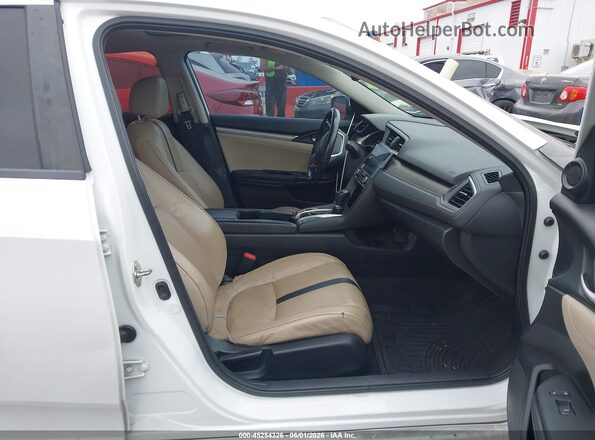 19XFC1F76GE200653 2016 HONDA CIVIC White Vista interior delantera