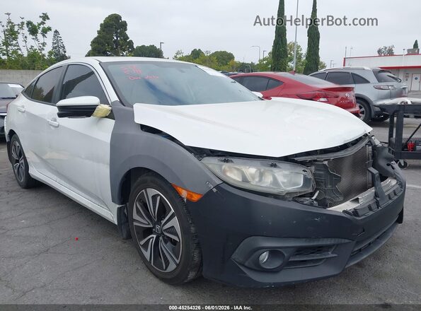 19XFC1F76GE200653 2016 HONDA CIVIC White Vista frontal