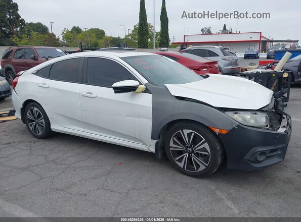 19XFC1F76GE200653 2016 HONDA CIVIC White Vista interior de 360 grados