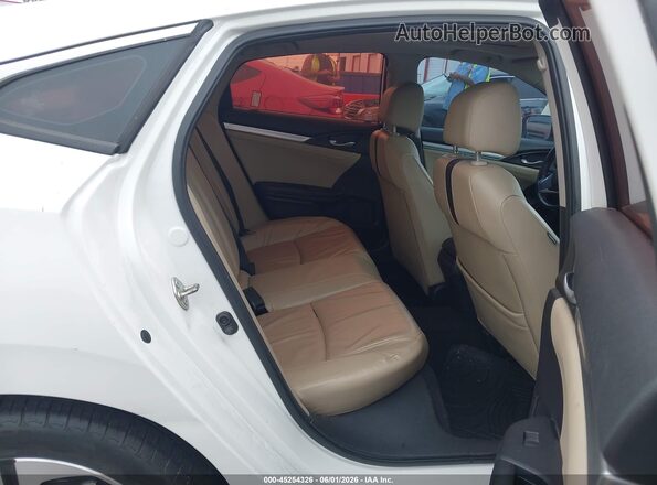 19XFC1F76GE200653 2016 HONDA CIVIC White Vista de la etiqueta del VIN