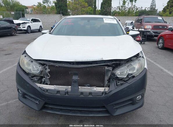 19XFC1F76GE200653 2016 HONDA CIVIC White Vista interior trasera