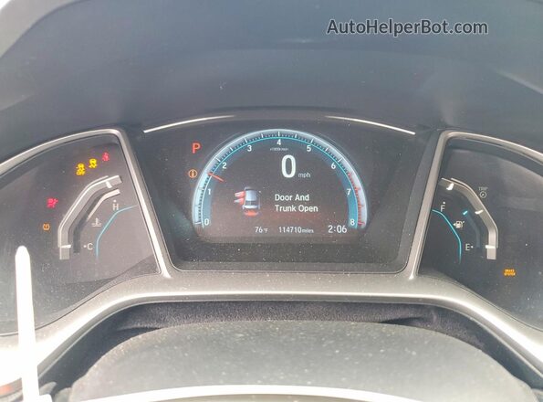 19XFC1F77GE019884 2016 HONDA CIVIC Blue 