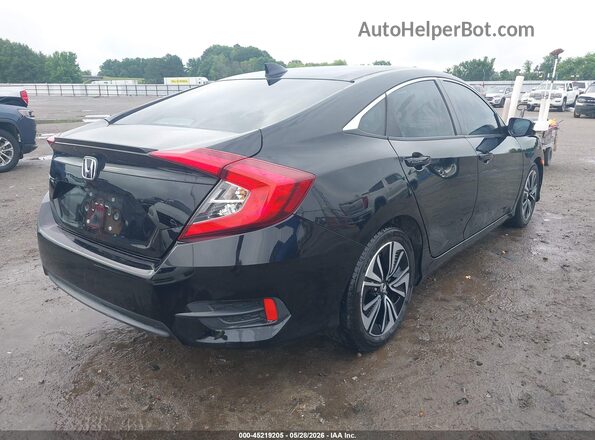 19XFC1F77HE002679 2017 HONDA CIVIC Black Հետևի աջ