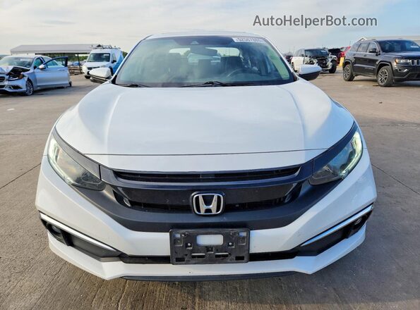 19XFC1F77LE002643 2020 HONDA CIVIC White Դիմացի տեսք