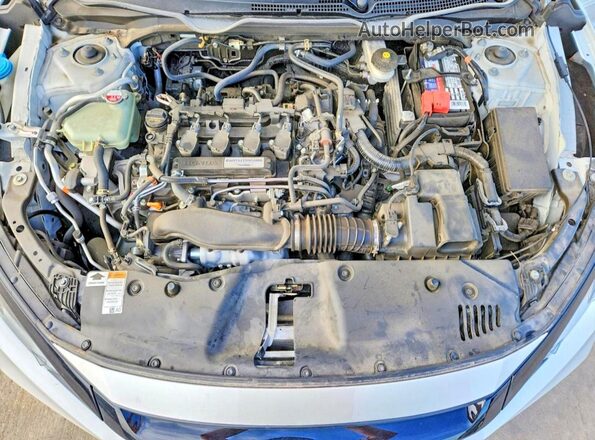 19XFC1F77LE002643 2020 HONDA CIVIC White Սալոնի հետևի տեսք