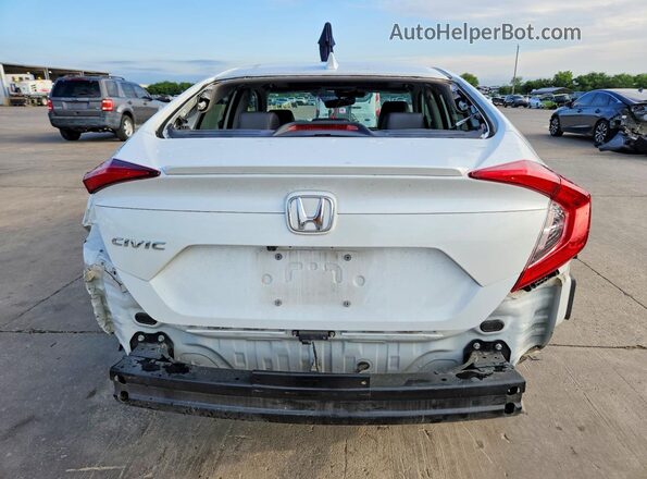 19XFC1F77LE002643 2020 HONDA CIVIC White Հետևի տեսք