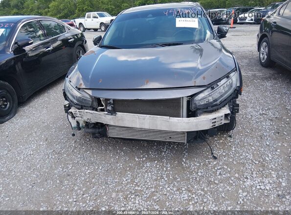 19XFC1F78KE011043 2019 HONDA CIVIC Серый Вид спереди