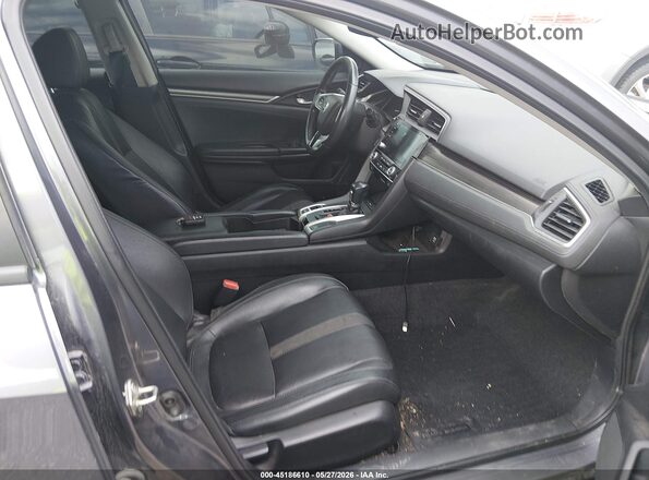 19XFC1F78KE011043 2019 HONDA CIVIC Серый Вид салона спереди