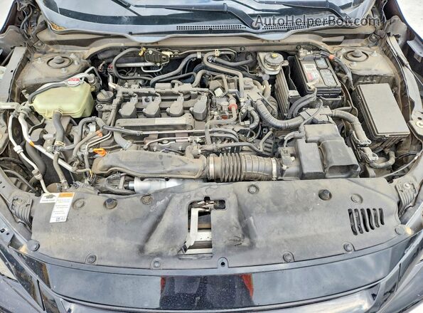 19XFC1F7XGE025789 2016 HONDA CIVIC Black Vista interior trasera