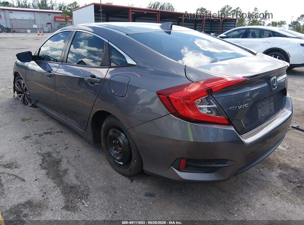 19XFC1F7XGE031351 2016 HONDA CIVIC Gray Հետևի ձախ