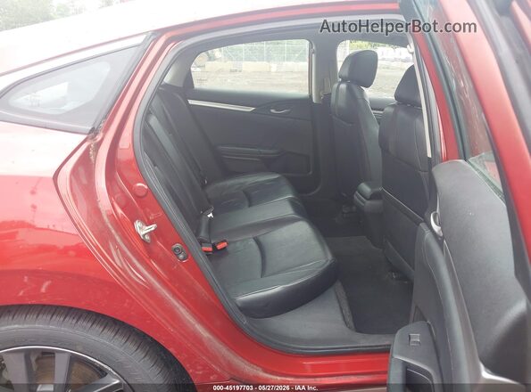 19XFC1F7XLE000577 2020 HONDA CIVIC Maroon VIN կոդի պիտակի տեսք