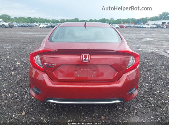 19XFC1F7XLE000577 2020 HONDA CIVIC Maroon 