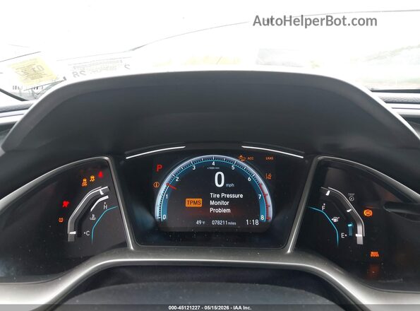 19XFC1F7XLE214372 2020 HONDA CIVIC Silver 