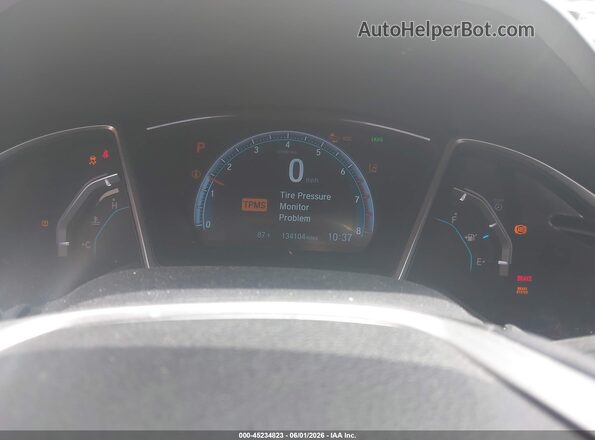 19XFC1F89GE007115 2016 HONDA CIVIC Black Vista de los asientos traseros