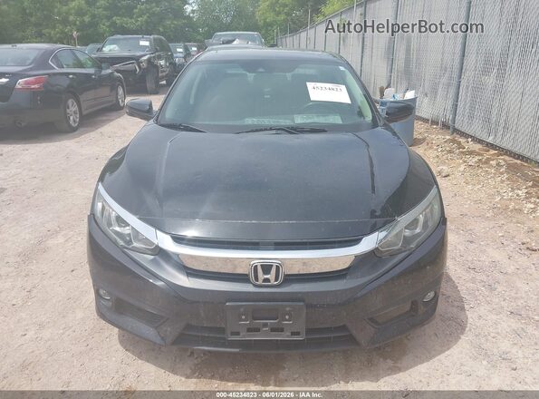 19XFC1F89GE007115 2016 HONDA CIVIC Black Vista del cuadro de instrumentos