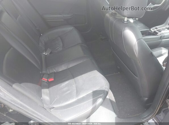 19XFC1F89GE007115 2016 HONDA CIVIC Black Vista de la etiqueta del VIN