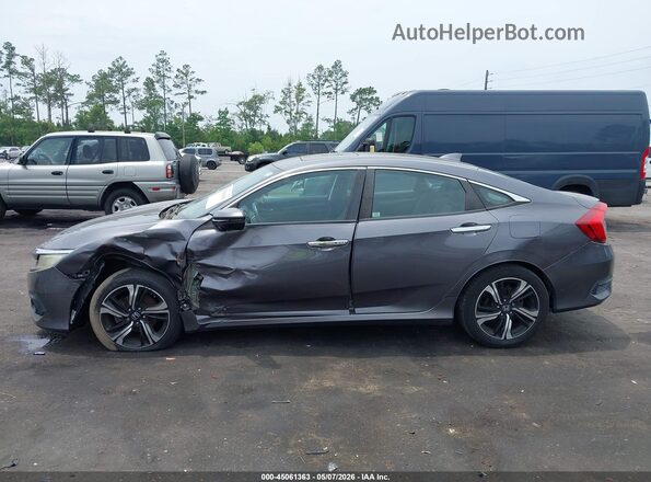 19XFC1F90GE021834 2016 HONDA CIVIC Gray Widok wnętrza 360 stopni