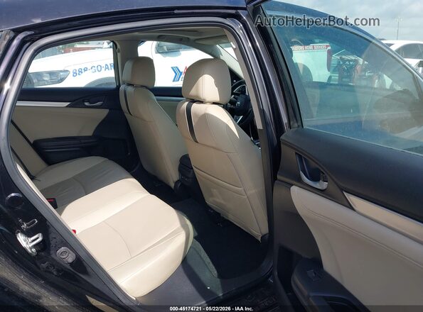 19XFC1F91GE013872 2016 HONDA CIVIC Black VIN կոդի պիտակի տեսք