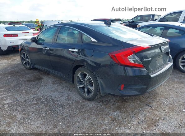 19XFC1F91GE013872 2016 HONDA CIVIC Black Հետևի ձախ