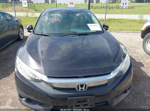 19XFC1F91GE013872 2016 HONDA CIVIC Black Սարքավորումների վահանակի տեսք