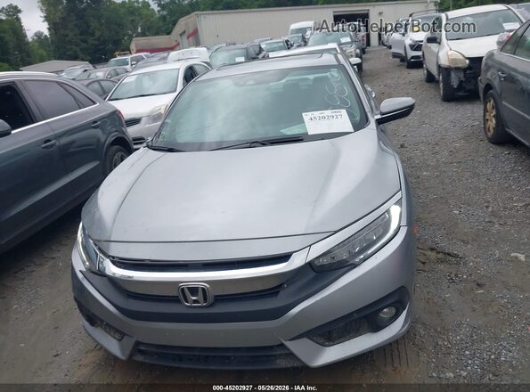 19XFC1F91HE018880 2017 HONDA CIVIC Silver Vista del cuadro de instrumentos