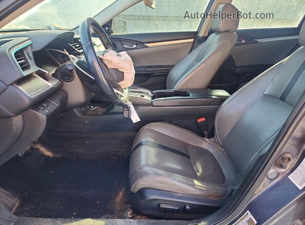 19XFC1F92GE205463 2016 HONDA CIVIC Серый Вид салона спереди