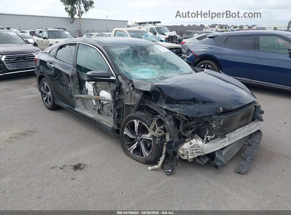 19XFC1F93GE223499 2016 HONDA CIVIC Black Вид спереду