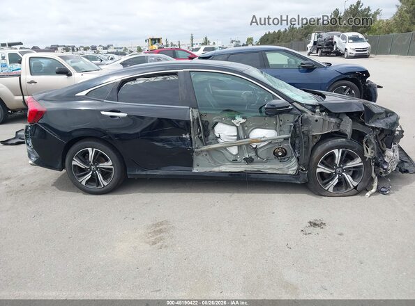 19XFC1F93GE223499 2016 HONDA CIVIC Black Панорамний вид салону 360°